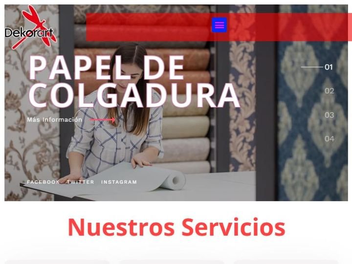 Sitio web de Dekorart