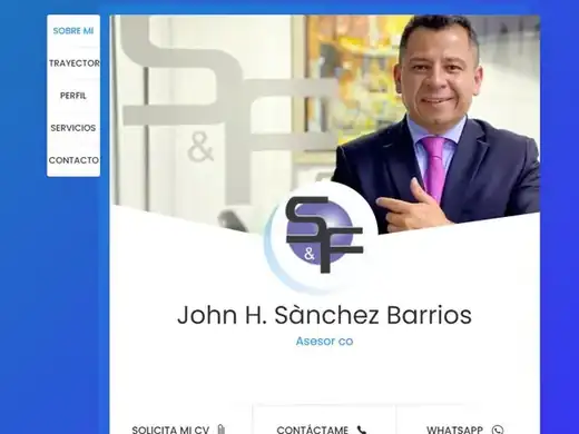 Sitio web de John H. Sánchez – Contador Público