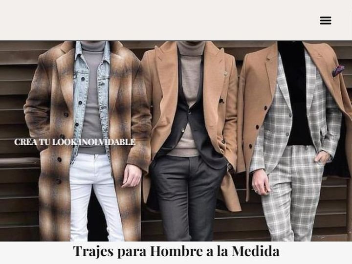 Sitio web de ZigZag Design for Men